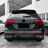Volkswagen Tiguan MK2.5 2021-2023 R-Line Rear Diffuser & Side Splitters