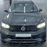 Volkswagen Tiguan MK2 R / R-Line 2020+ Risper Front Splitter - Gloss Black
