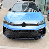 Volkswagen Tiguan MK3 2024+ R Line Front Canards In Gloss Black