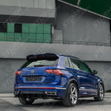 Volkswagen Tiguan R 2020+ MK2 Rear Diffuser Valance Gloss Black