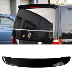 VOLKSWAGEN TRANSPORTER 2003+ TAILGATE - REAR SPOILER - GLOSS BLACK T5 T6 T6.1 - Storm Xccessories