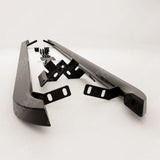 Volkswagen Transporter LWB T7 2025 on Trapezoid Side Bars In Gloss Black