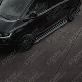 Volkswagen Transporter SWB T7 2025 On Trapezoid Side Bars In Stainless Steel