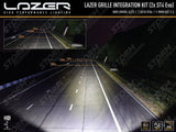 Volkswagen Transporter T6.1 2019 - 2024 - Lazer Light Grill Mount Kit - St-4 Evolution
