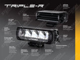 Volkswagen Transporter T6.1 2019 - 2024 - Lazer Light Grill Mount Kit - Triple-r 750 Elite