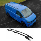 Volkswagen Transporter T7 2024+ SWB Sport Style Roof Rails In Black