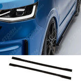 Volkswagen Transporter T7 2025+ LWB Side Skirt Splitters In Gloss Black