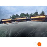 Volkswagen Transporter T7 2025 on Luminex Roof Light Pod With Amber Strobe Gloss Black