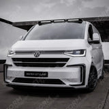 Volkswagen Transporter T7 2025 on Luminex Roof Light Pod With Amber Strobe Gloss Black