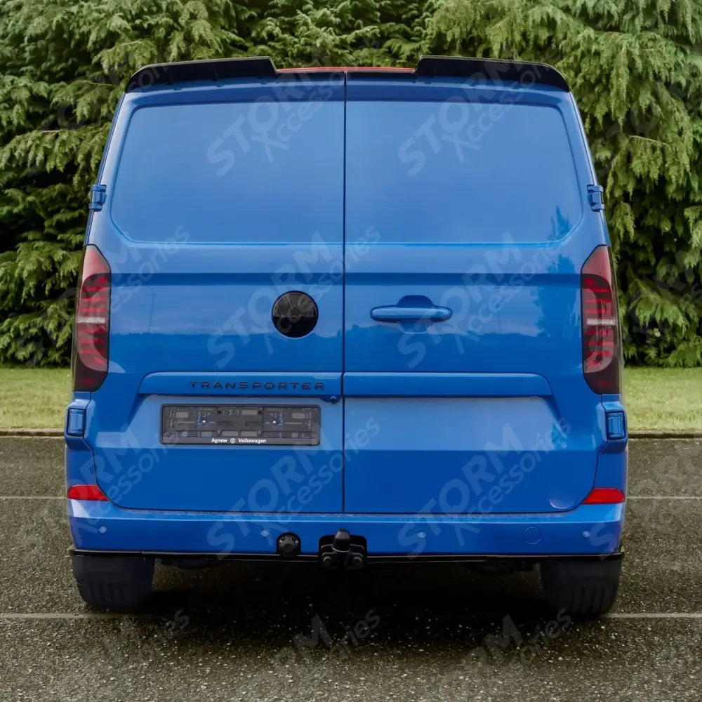 Volkswagen Transporter T7 2025+ Rear Bumper Splitter In Gloss Black