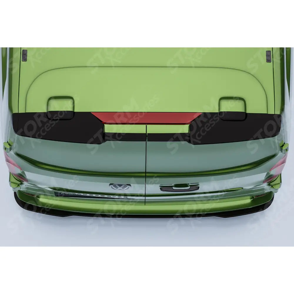 Volkswagen Transporter T7 2025+ Rear Bumper Splitter In Gloss Black