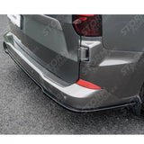 Volkswagen Transporter T7 2025+ Rear Bumper Splitter In Gloss Black