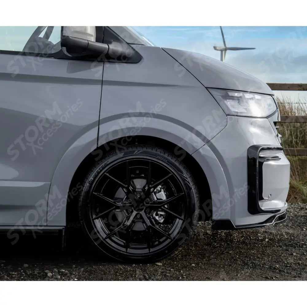 Volkswagen Transporter T7 LWB 2025 on V1 Premium Aero Kit In Gloss Black