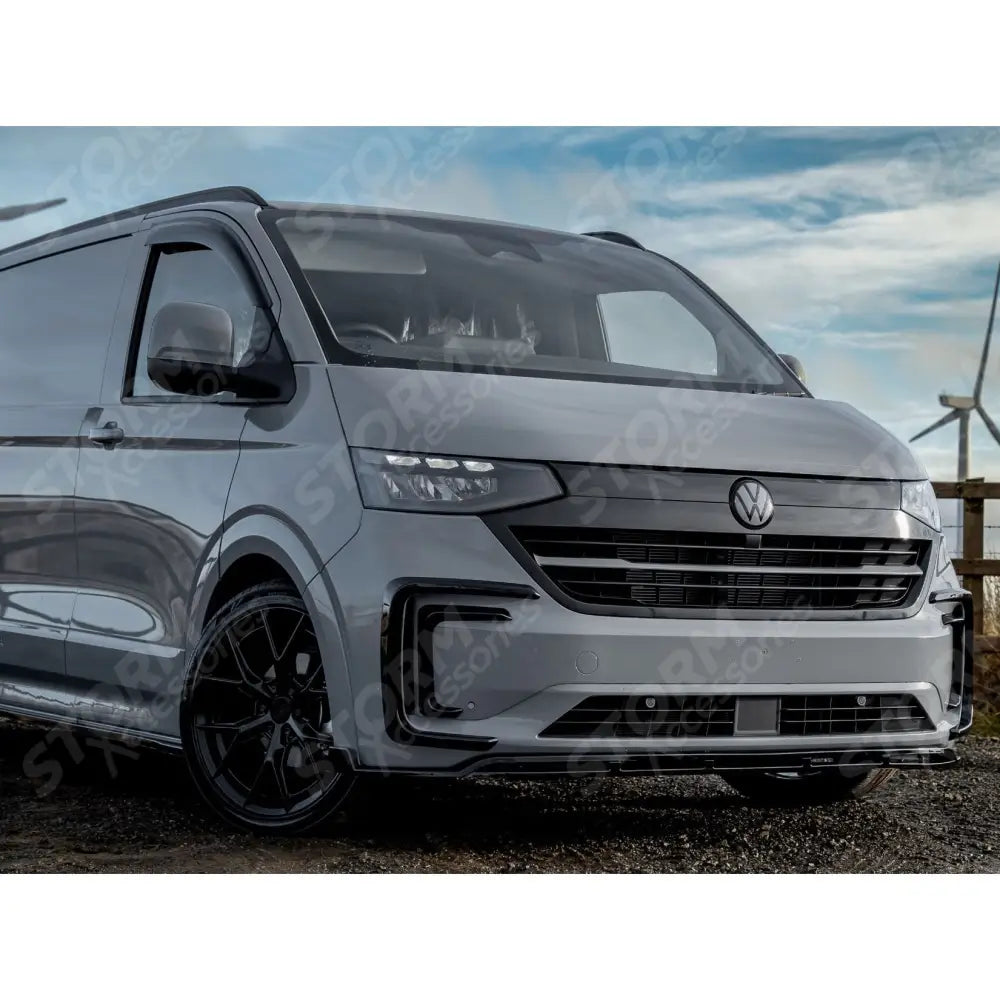 Volkswagen Transporter T7 LWB 2025 on V1 Premium Aero Kit In Gloss Black