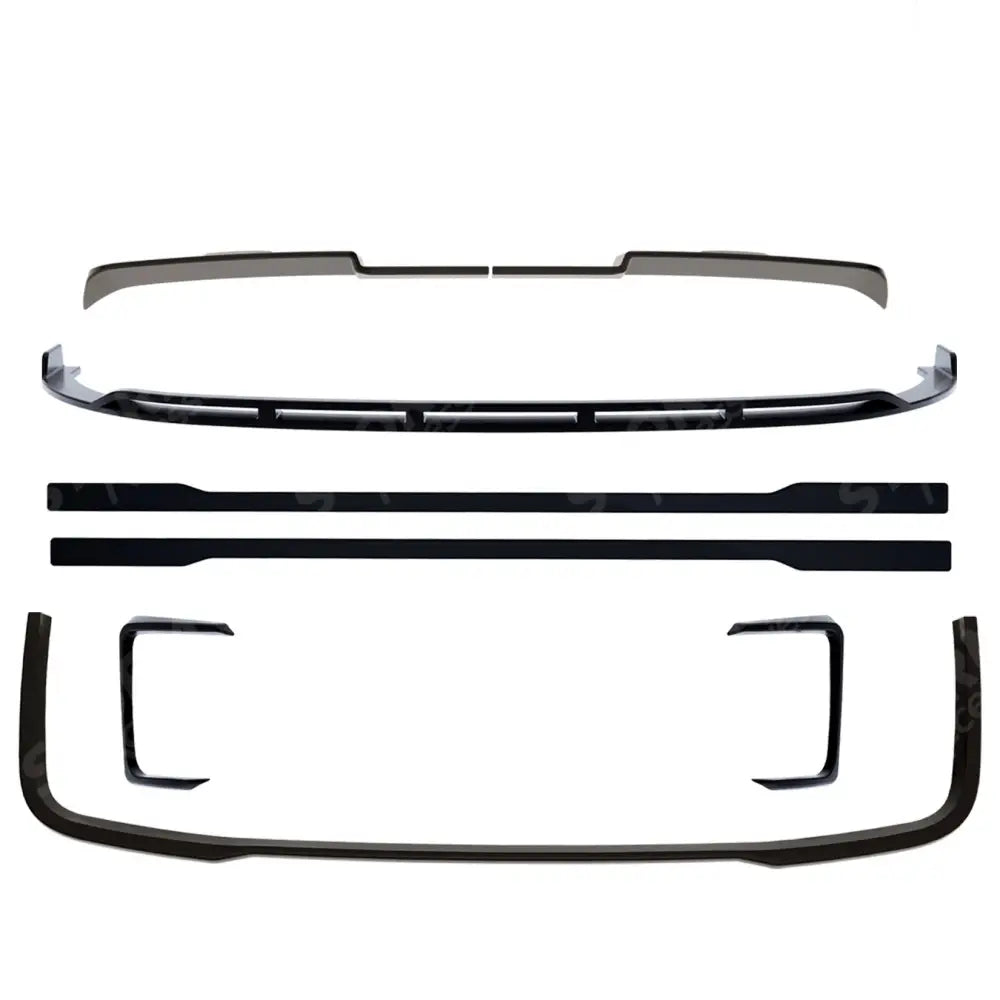 Volkswagen Transporter T7 LWB 2025 on V2 Premium Aero Kit In Gloss Black