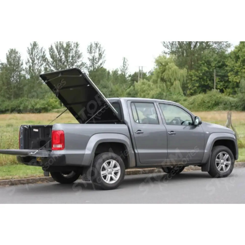 Vw Amarok 2010-2022 - Dc Egr Aluminium Tonneau Cover - Black Finish Egr