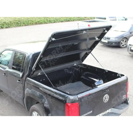 Vw Amarok 2010-2022 - Dc Egr Aluminium Tonneau Cover - Black Finish Egr