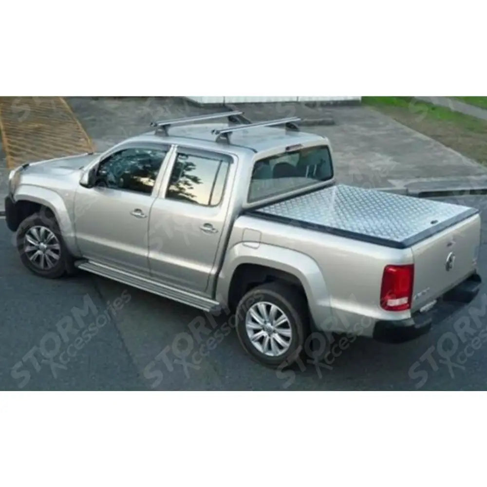 Vw Amarok 2010-2022- Dc Egr Aluminium Tonneau Cover - Mill Finish Egr
