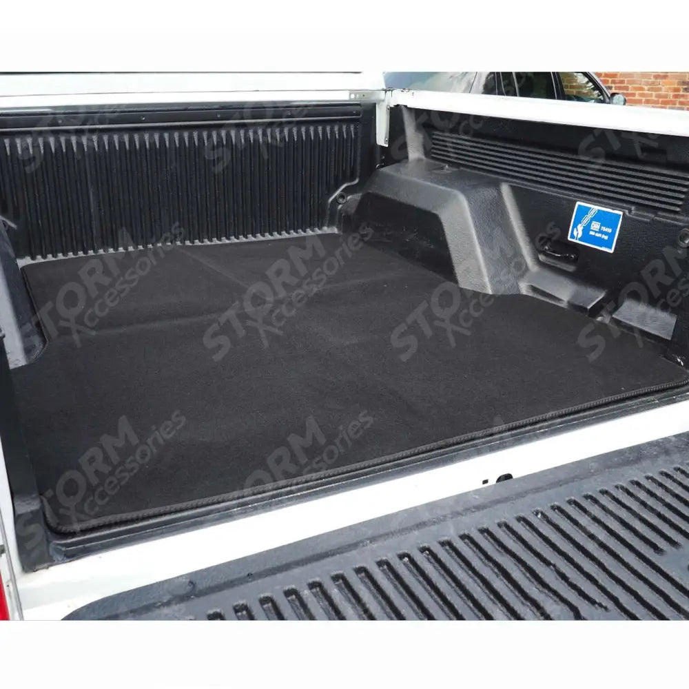 Vw Amarok 2010-2022 Double Cab Load Bed Carpet Mat - Black