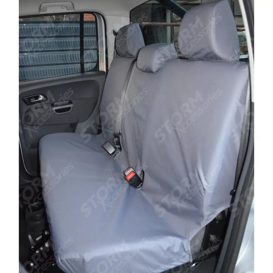 Vw Amarok 2011-2022 - Rear Seat Covers - Grey