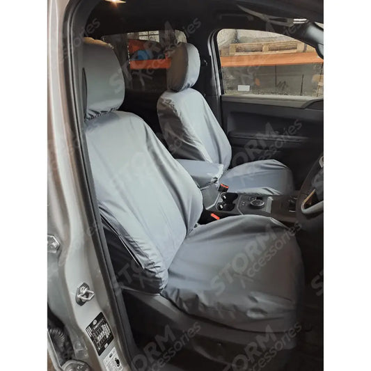 Vw Amarok 2023+ Double Cab Front Seat Covers - Pair - Grey