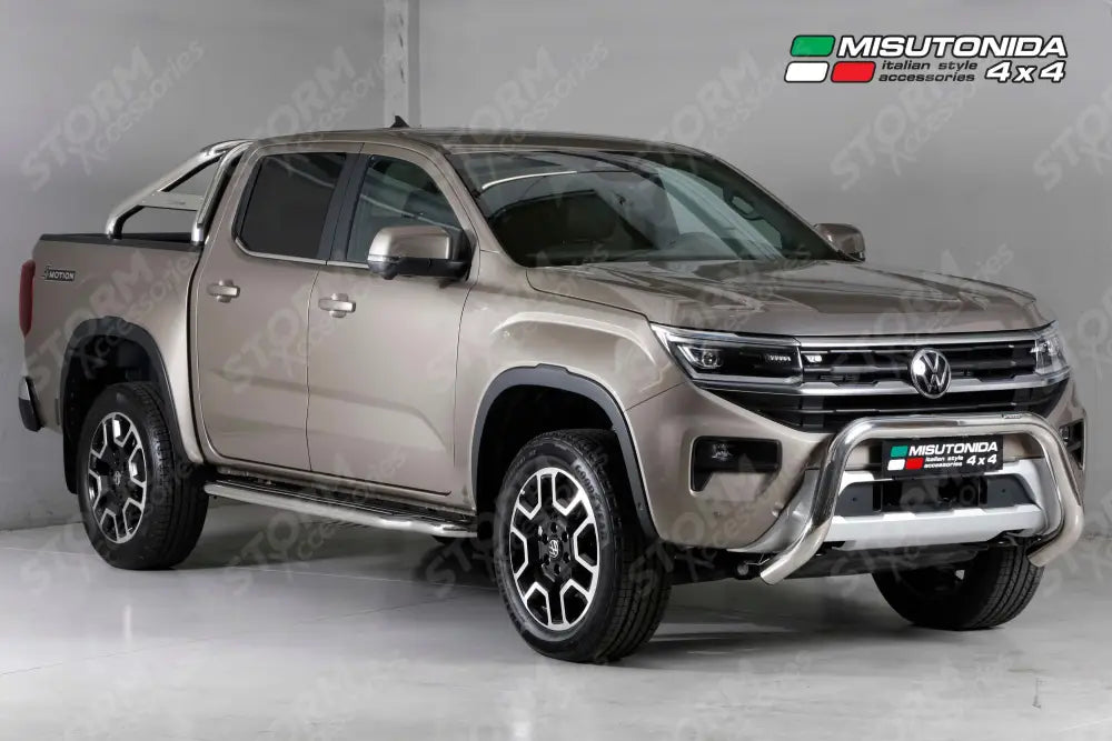Vw Amarok 2023 On Misutonida Eu Approved Stainless Steel Front Bar - 76mm