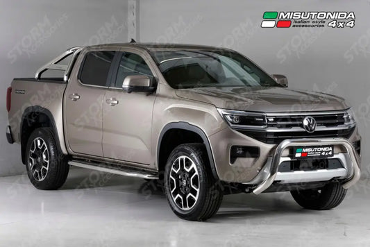 Vw Amarok 2023 On Misutonida Eu Approved Stainless Steel Front Bar - 76mm
