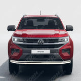Vw Amarok 2023 On Single Deck Stainless Steel Front Spoiler Bar