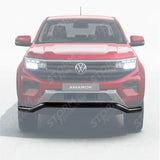 VW Amarok 2023 On Twisted Black Spoiler Bar