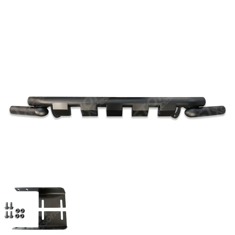 Vw Amarok 2023 On V2 Black Powder Coat Front Spoiler Bar