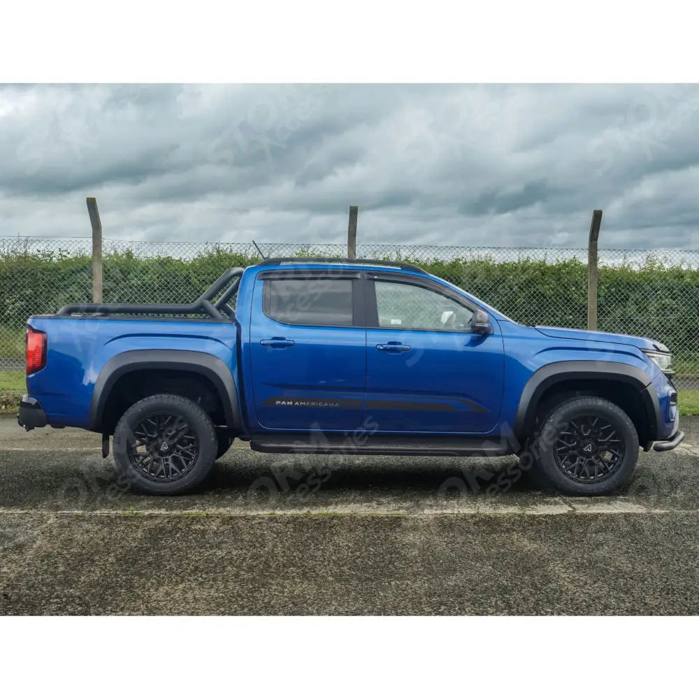 VW Amarok 2023 On Wheel Arches 6 PC Set In Matt Black