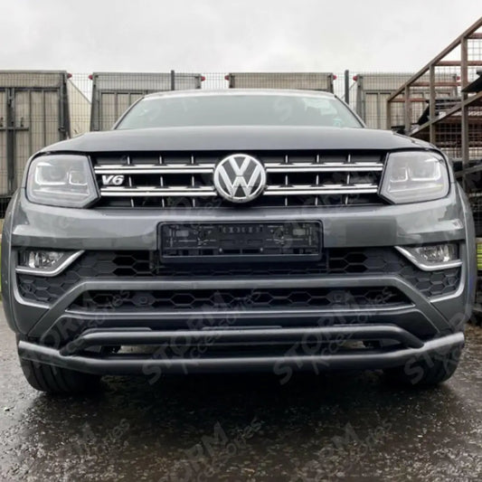Vw Amarok V6 2017-2022 - Stx Double Deck - City Bar - Spoiler Bar - Black