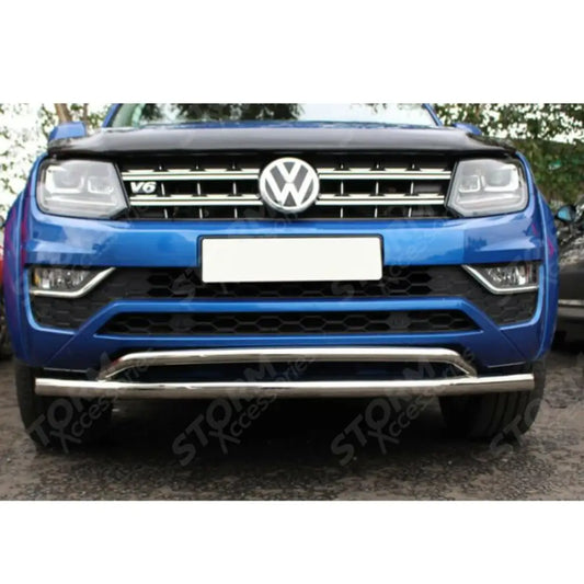 Vw Amarok V6 2017-2022- Stx Stainless Steel Double Deck - City Bar -spoiler Bar