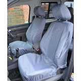 Vw Caddy 2004-2021 Tailored Front Seat Covers - Grey