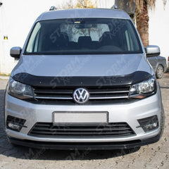 Vw Caddy 2015 - 2020 Stx Bonnet Guard Protector - Black - B027