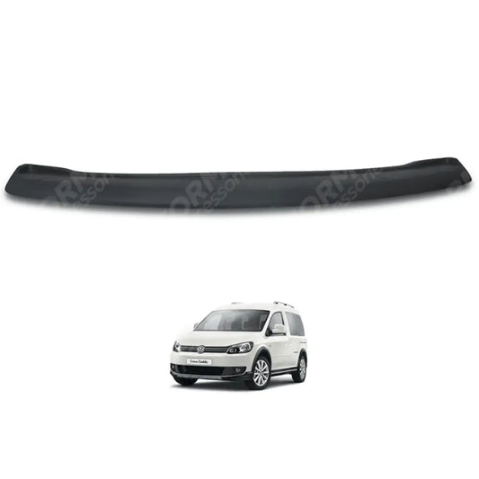 VW Caddy 2015-2020 V2 Rear Bumper Protector Cover In Black