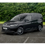 Vw Caddy 2021 On Front Bumper Spoiler Splitter Lip - Gloss Black