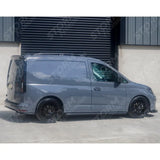 Vw Caddy 2021 On - Side Bars Steps - Angular Type - Short Wheel Base - Black - 60mm