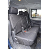 Vw Caddy Life 2004-2021 2nd Row Seat Covers - Black