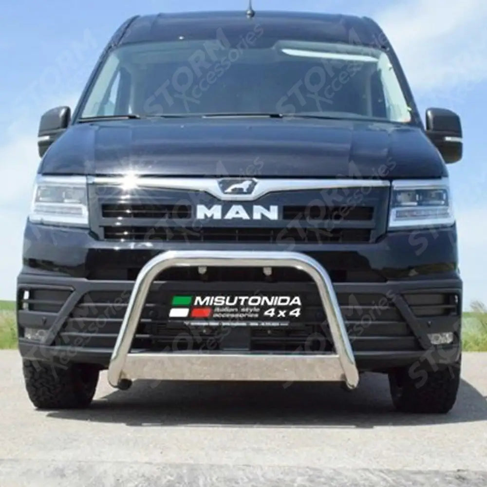 Vw Crafter 2017 On / Man Tge 2017 On Misutonida Stainless Steel Front A-bar - 63mm