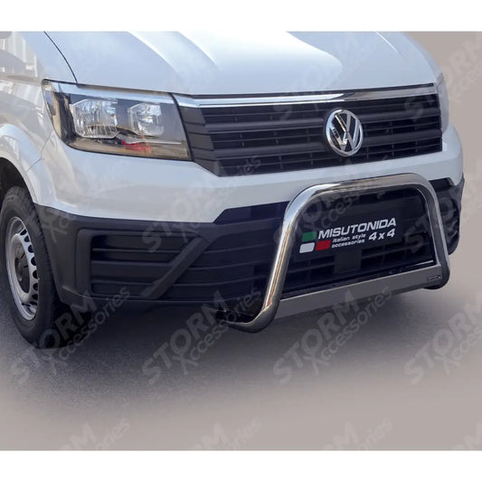 Vw Crafter 2017 On / Man Tge 2017 On Misutonida Stainless Steel Front A-bar - 63mm