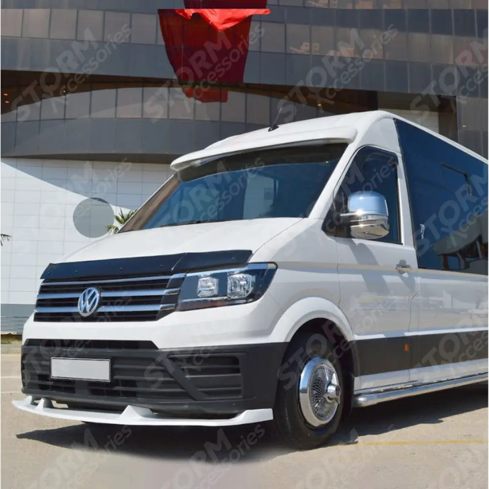 Vw Crafter 2017 On / Man Tge 2017 On Stx Bonnet Guard Protector - Black