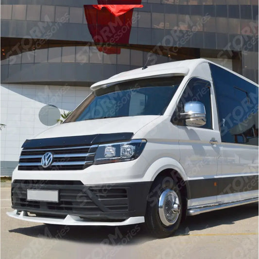 Vw Crafter 2017 On / Man Tge 2017 On Stx Bonnet Guard Protector - Black