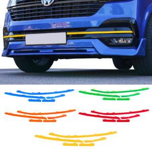 VW T6.1 2019 ON TRANSPORTER FRONT BUMPER LOWER 5PCS GRILLE TRIM INSERTS CHOOSE COLOUR - Storm Xccessories2