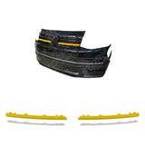Vw T6 Transporter 2015-2019 Front Upper 2 Piece Clip In Grille Streamer - Choose Colour Yellow