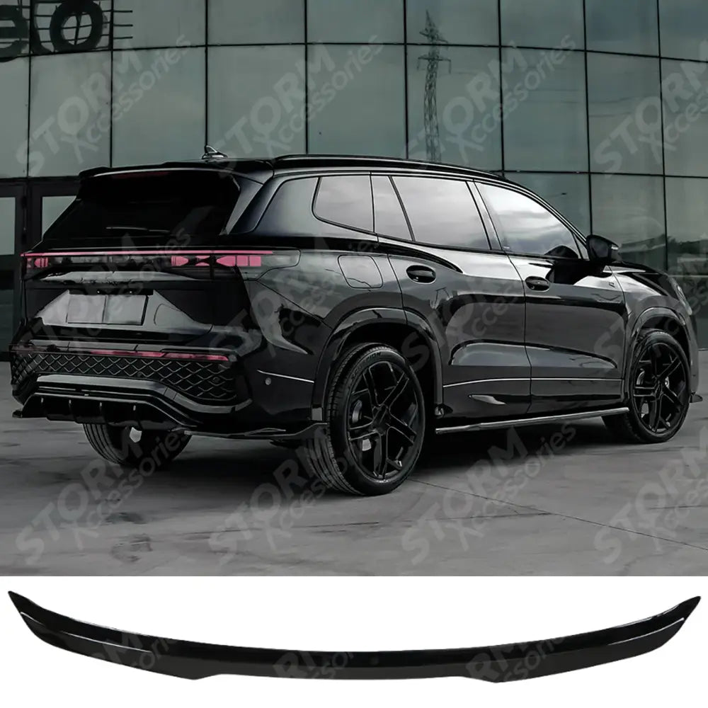 VW Tayron 2025 On Rear Spoiler In Gloss Black