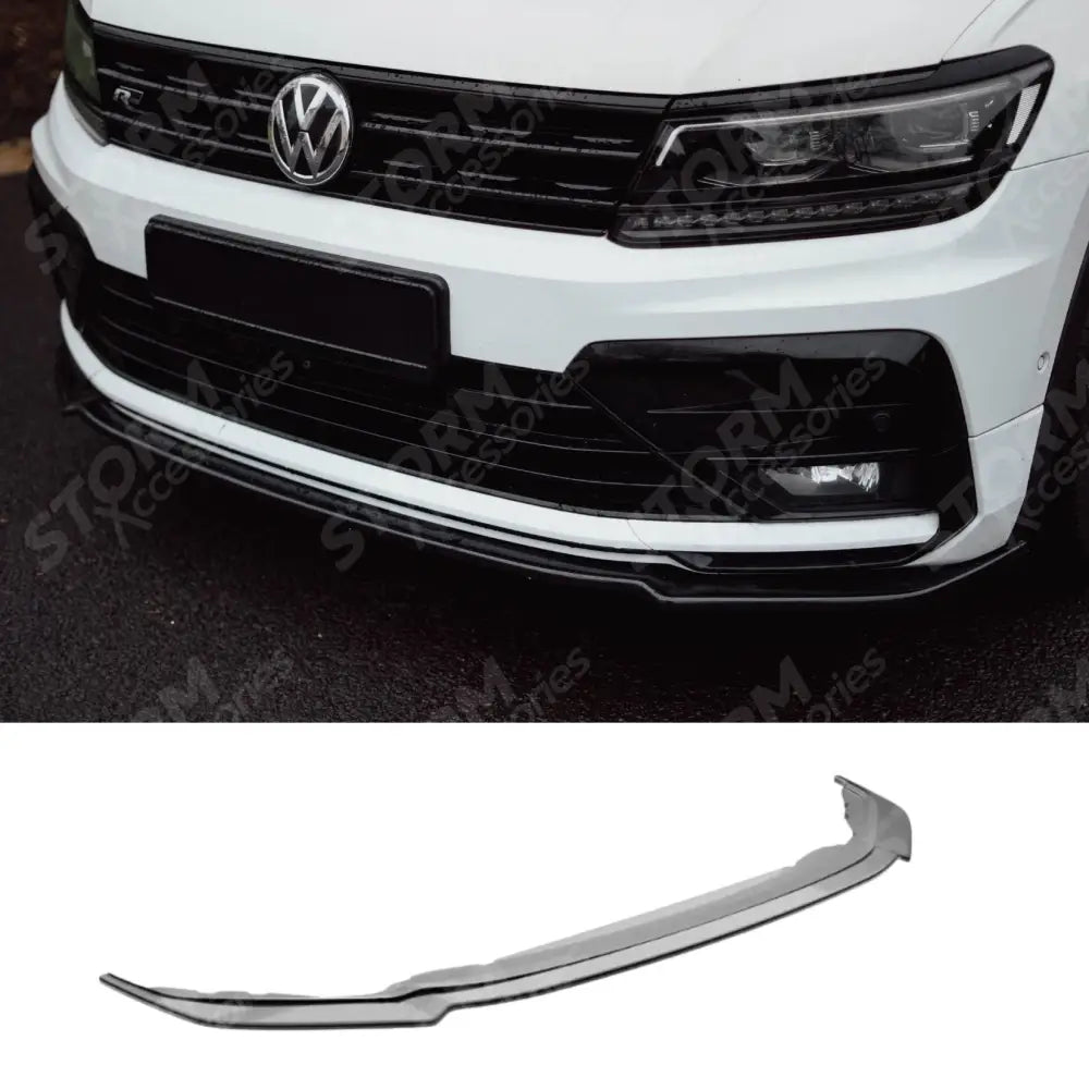 VW Tiguan MK2 R-Line 2015-2020 Front Splitter