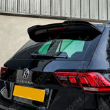 VW Tiguan R/R-Line MK2 Facelift 2020+ Spoiler in Gloss Black