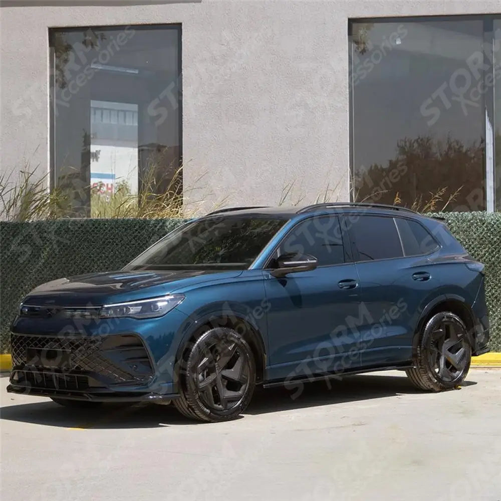 VW Tiguan R-Line MK3 2024 On Aero Body Kit In Gloss Black
