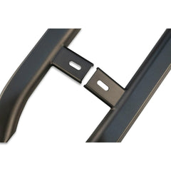 VW TRANSPORTER T5 & T6 SWB 2003-2023 TRAPEZOID SIDE BARS IN MATT BLACK - Storm Xccessories2